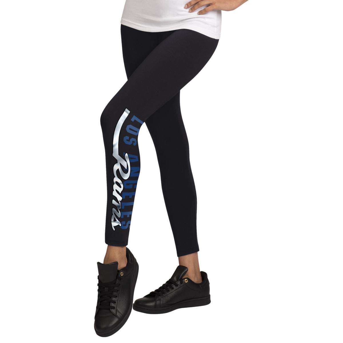 Football Fan Shop Officially Licensed NFL Women's 4th Down Legging - Broncos - Rams