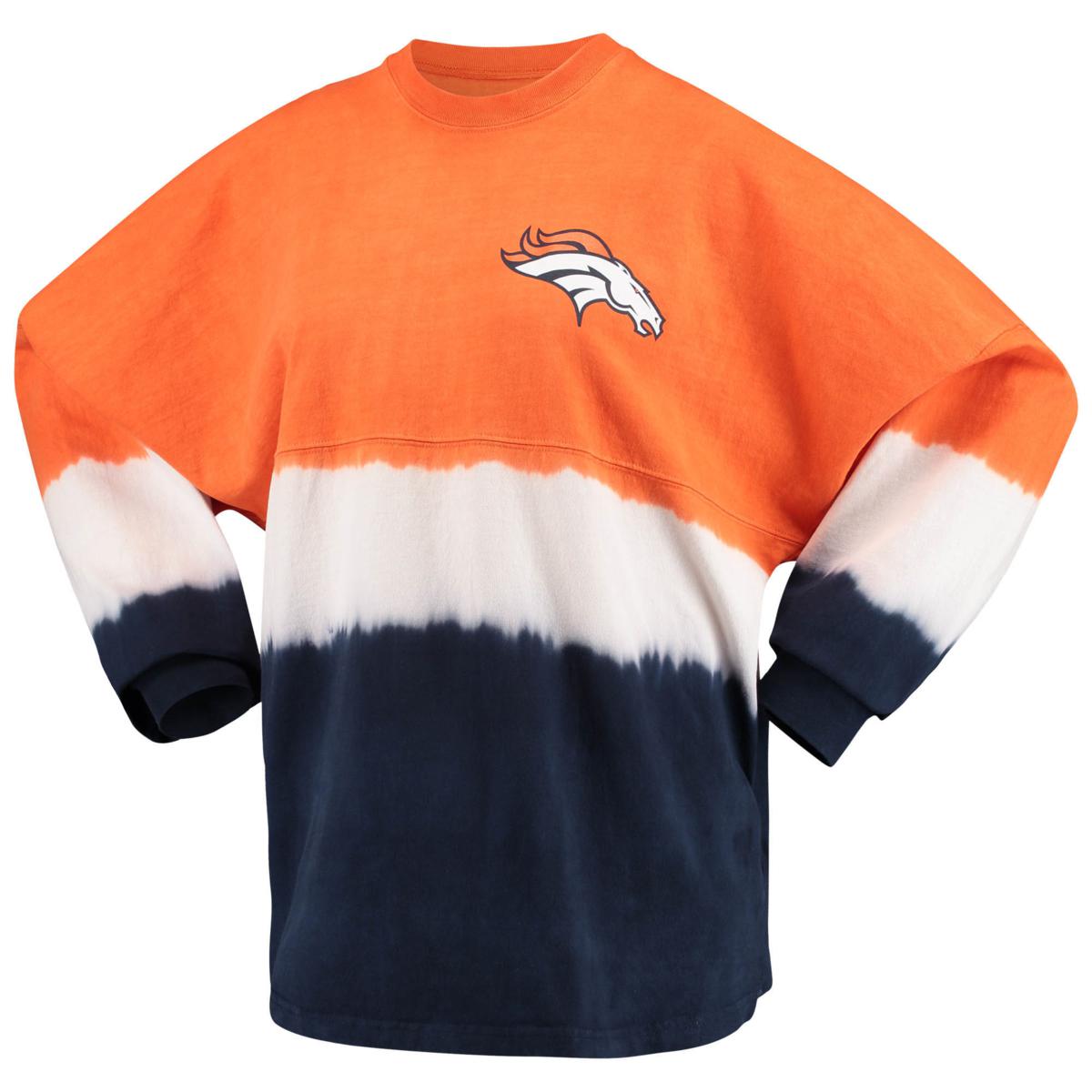 Officially Licensed NFL Women's Denver Broncos Long Sleeve T-Shirt