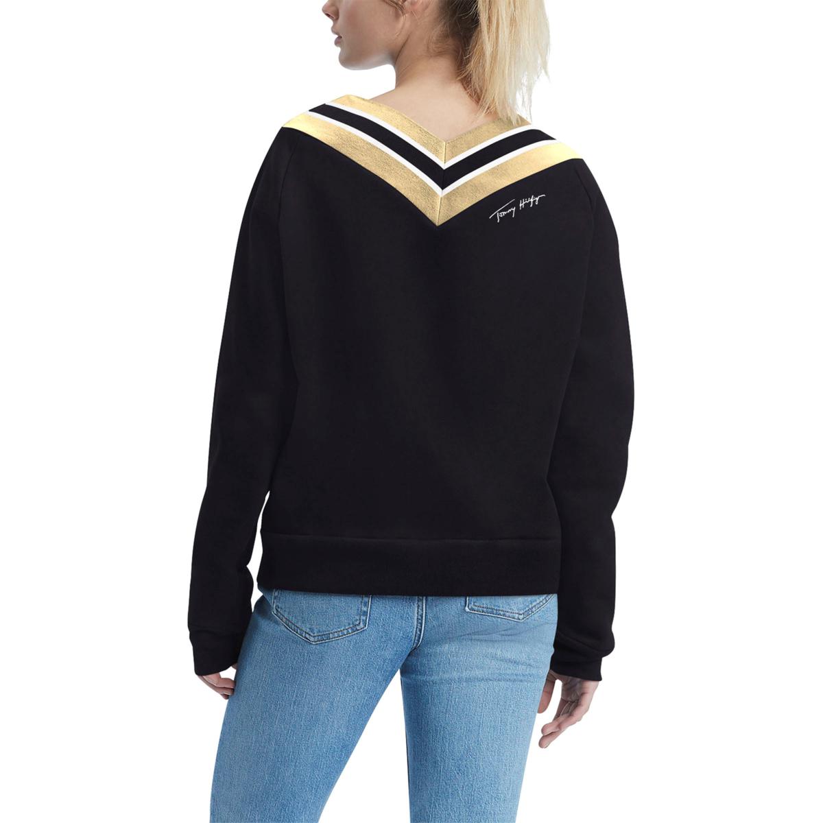 Officially Licensed NFL Women's Heidi Sweatshirt by Tommy Hilfiger - Saints