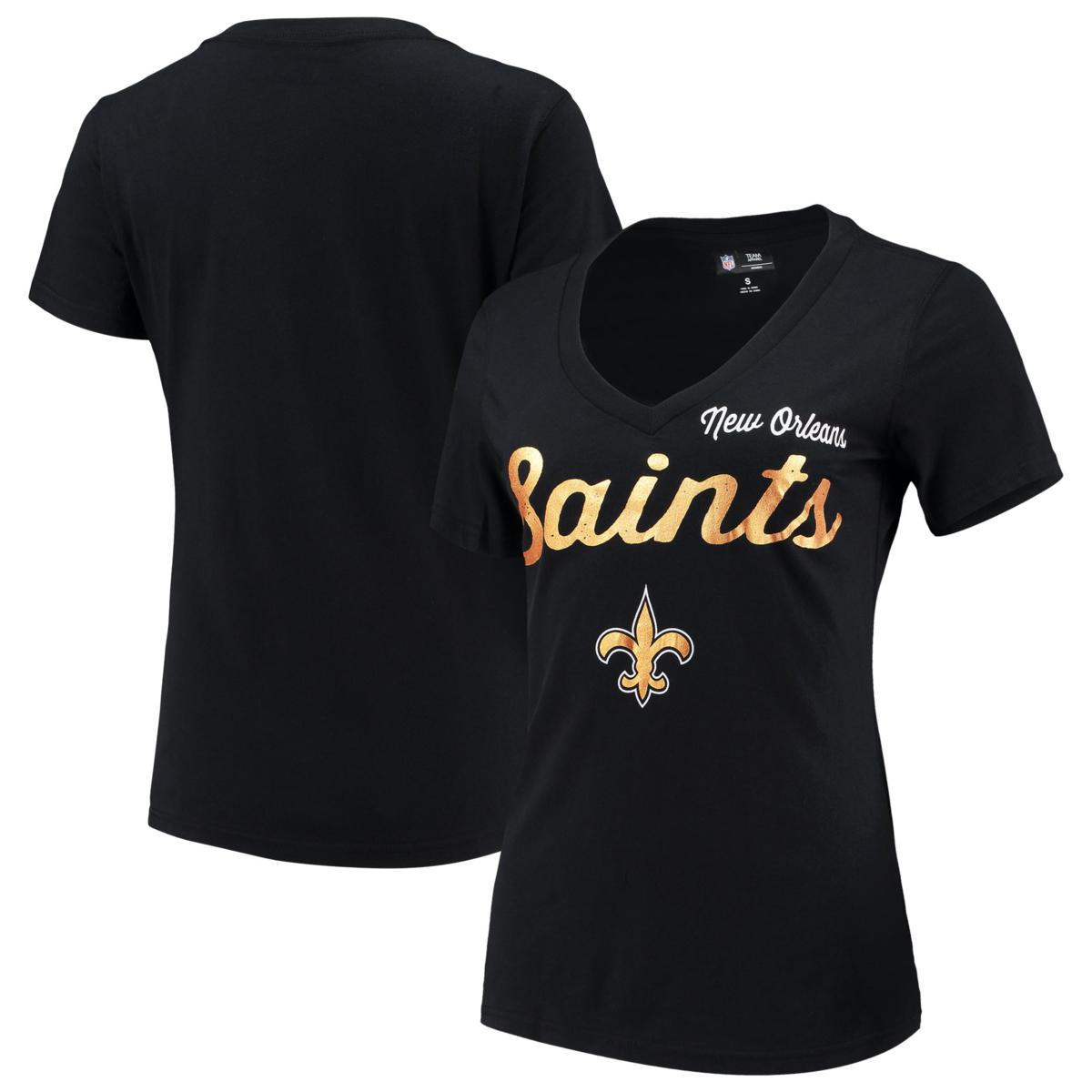 Officially Licensed NFL Women's Buccaneers Post Season V-Neck T