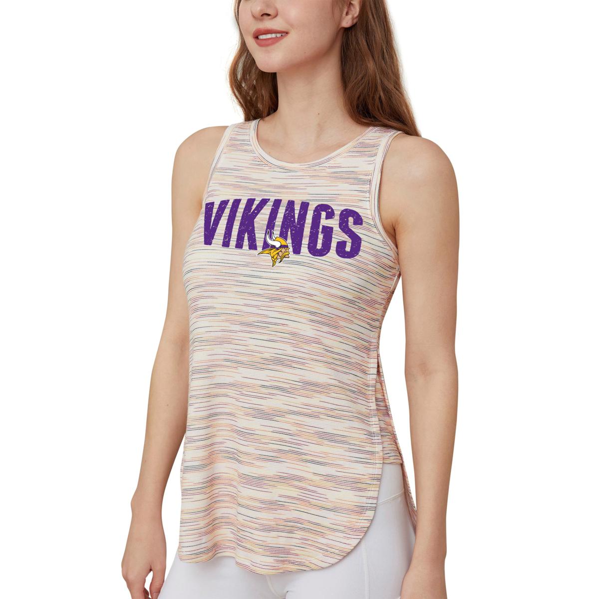 Women's Concepts Sport Gold/Purple Minnesota Vikings Muscle Tank