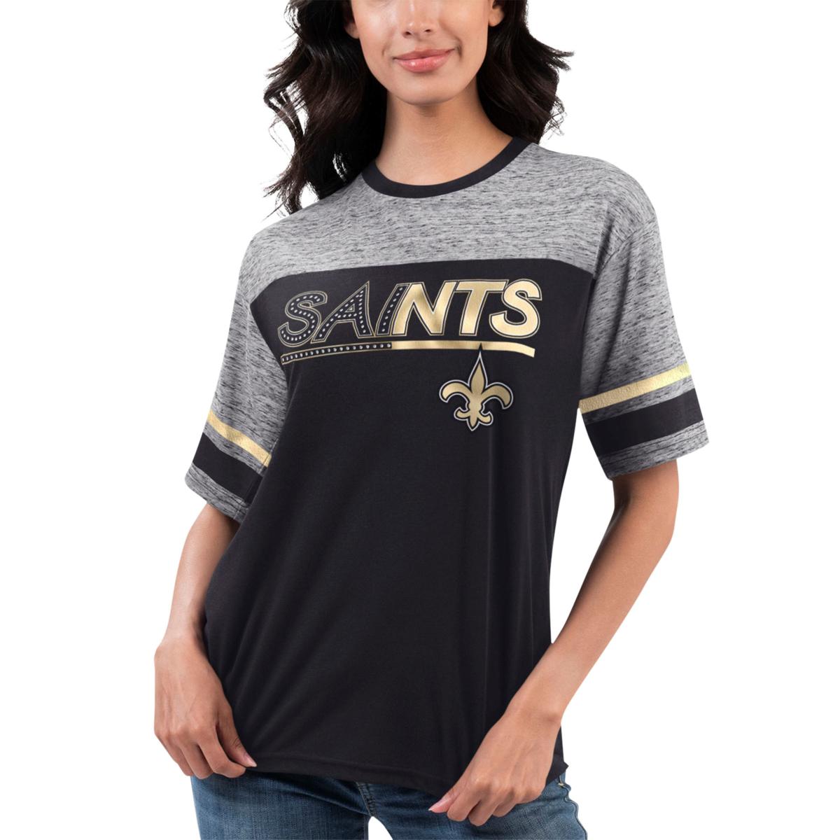 NFL, Tops, Nfl Team Apparel New Orleans Saints Football Womens Short  Sleeve Shirt