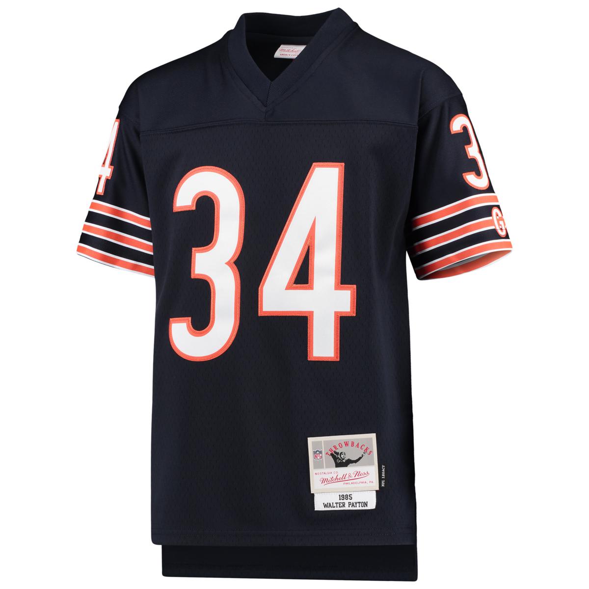 Walter Payton Chicago Bears Mitchell & Ness Women's 1985 Legacy Replica  Jersey - Navy