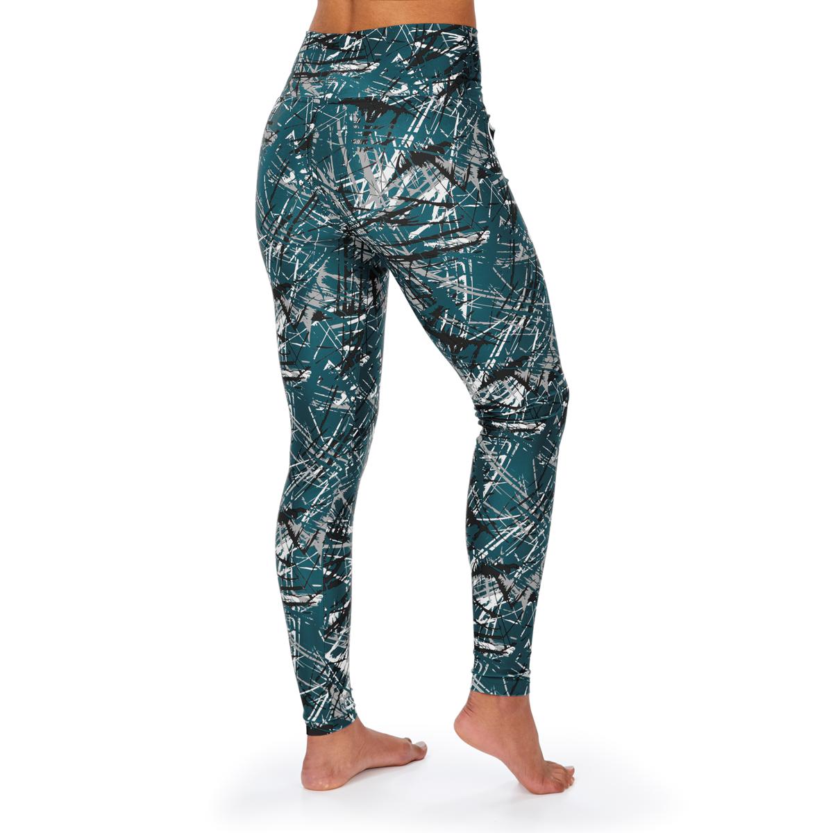 Officially Licensed NFL Zubaz Firework Legging - Philadelphia Eagles