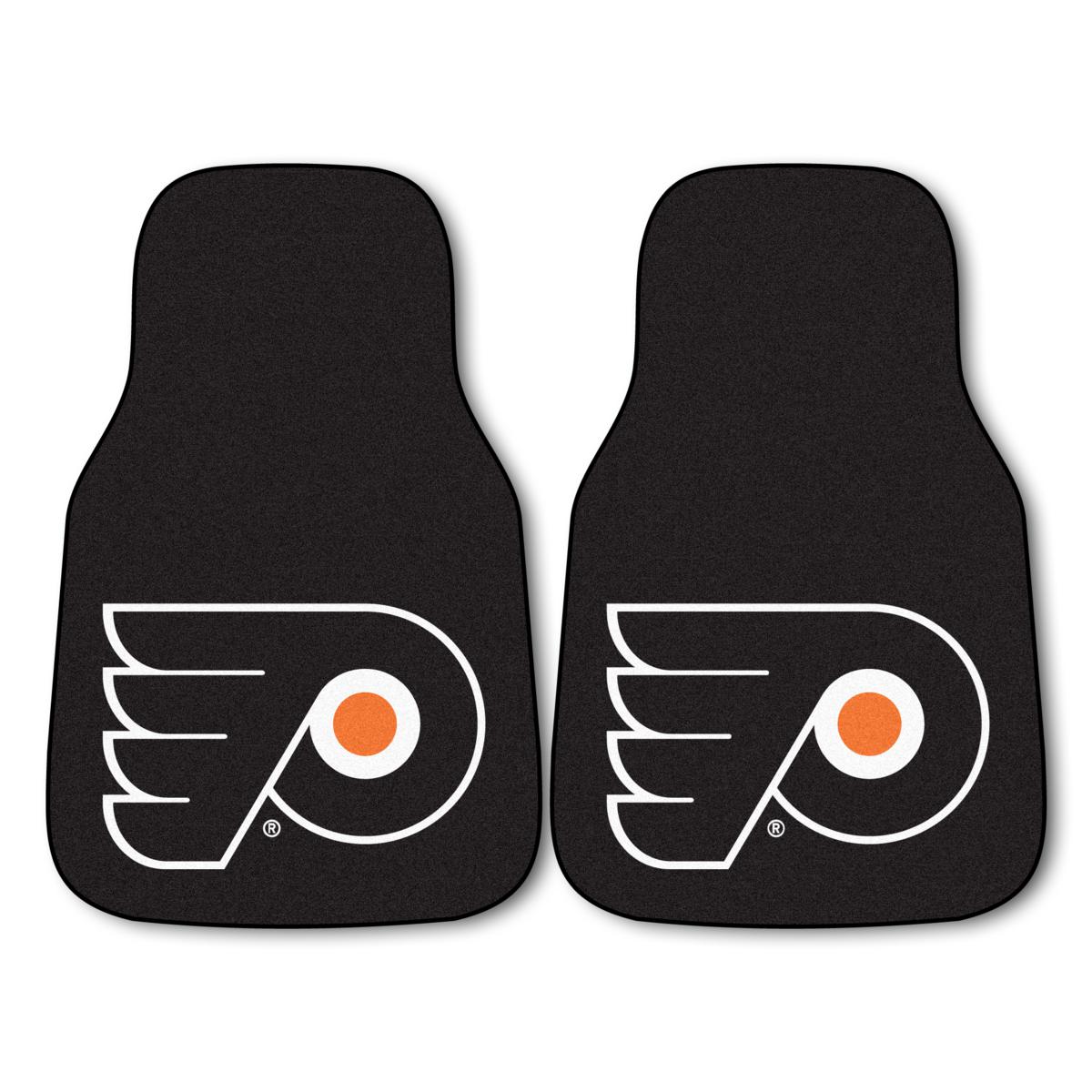 Officially Licensed NHL Heavy Duty Car Mat Set - Pittsburgh Penguins