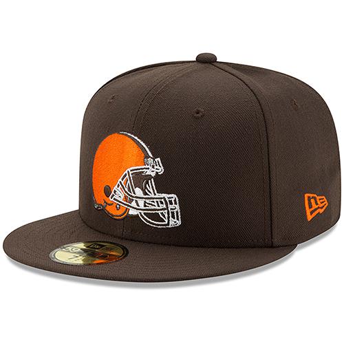 Cincinnati Bengals New Era Logo Color Dim 59FIFTY Fitted Hat - Black