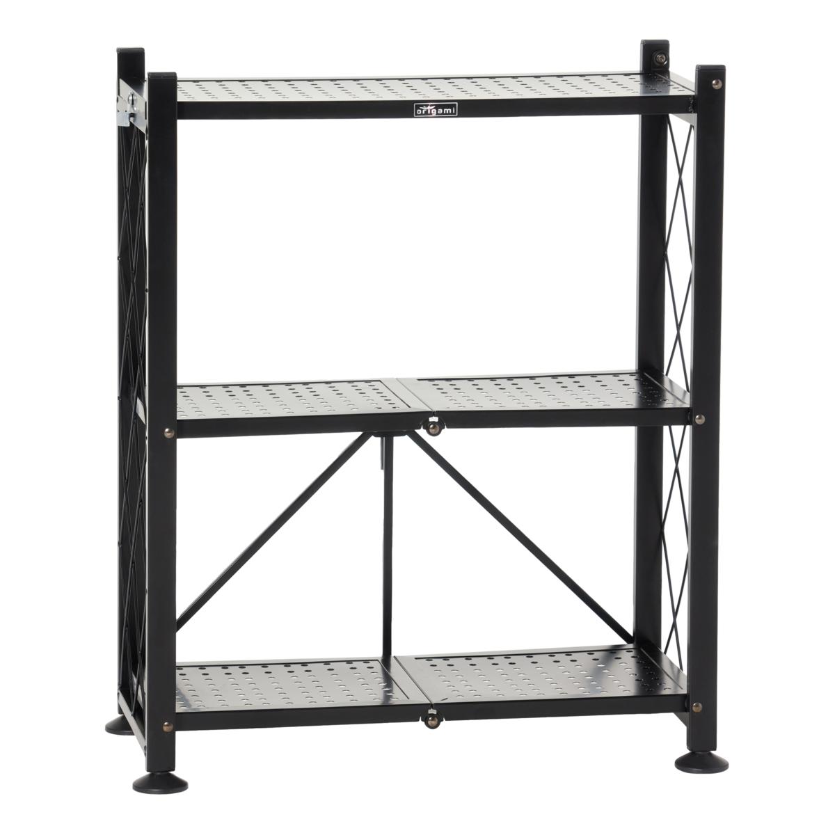 Origami 3 Tier Foldable Bookshelf | HSN