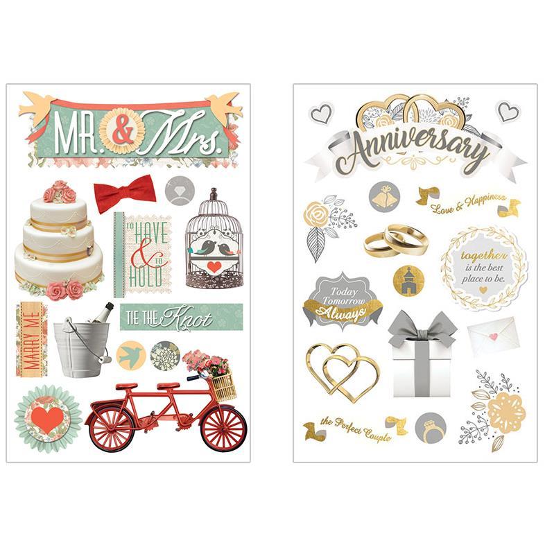 3D Stickers for Scrapbooking - Paper House