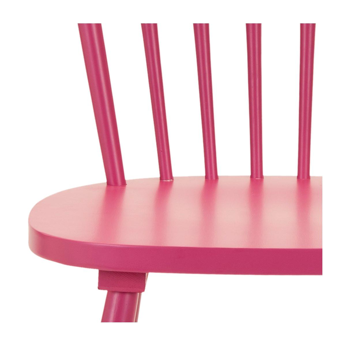 Ikea pink plastic discount chair