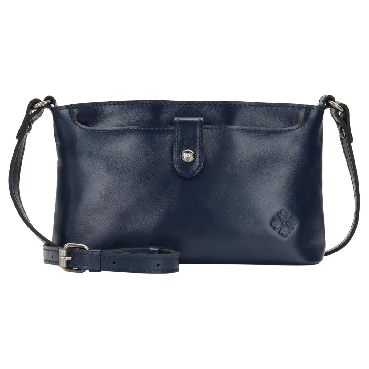 Patricia Nash Aimee Vintage Distressed Leather or Canvas Crossbody Bag