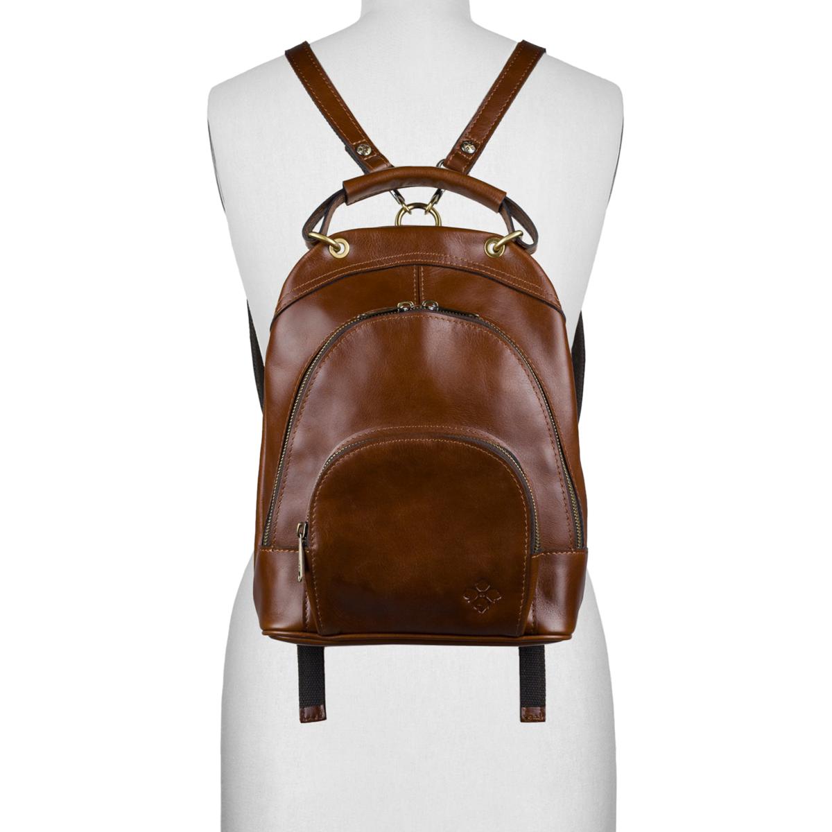 Patricia Nash Alencon Leather Backpack