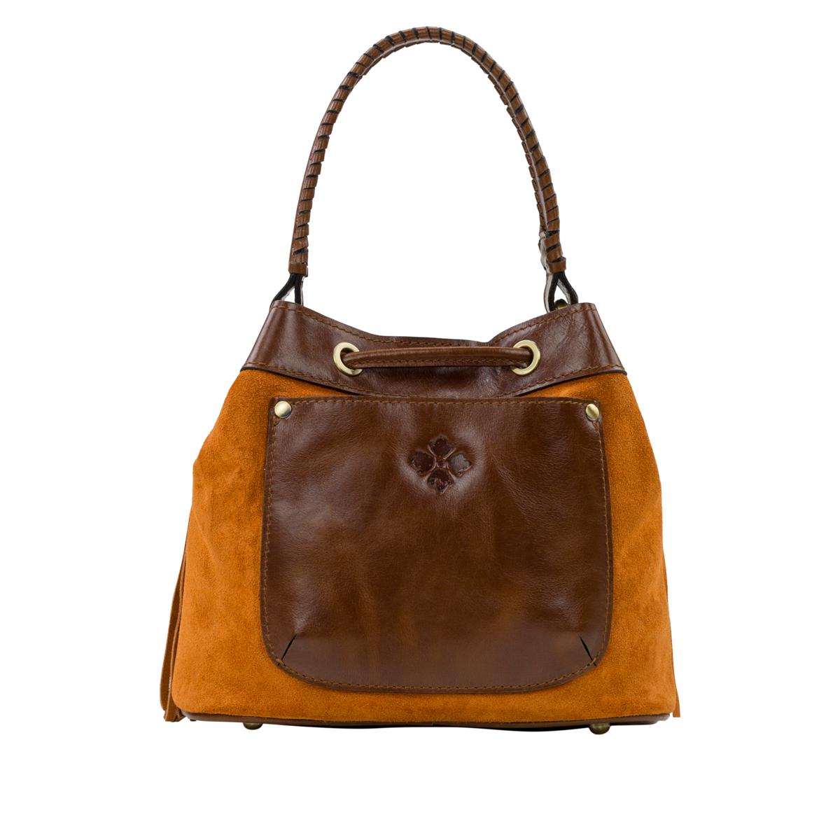 Patricia Nash Elisa Leather Bucket Bag