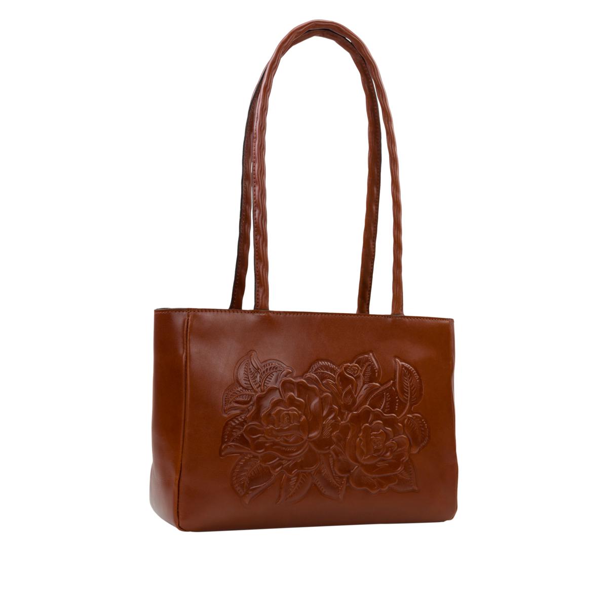 Patricia nash on sale brown leather purse