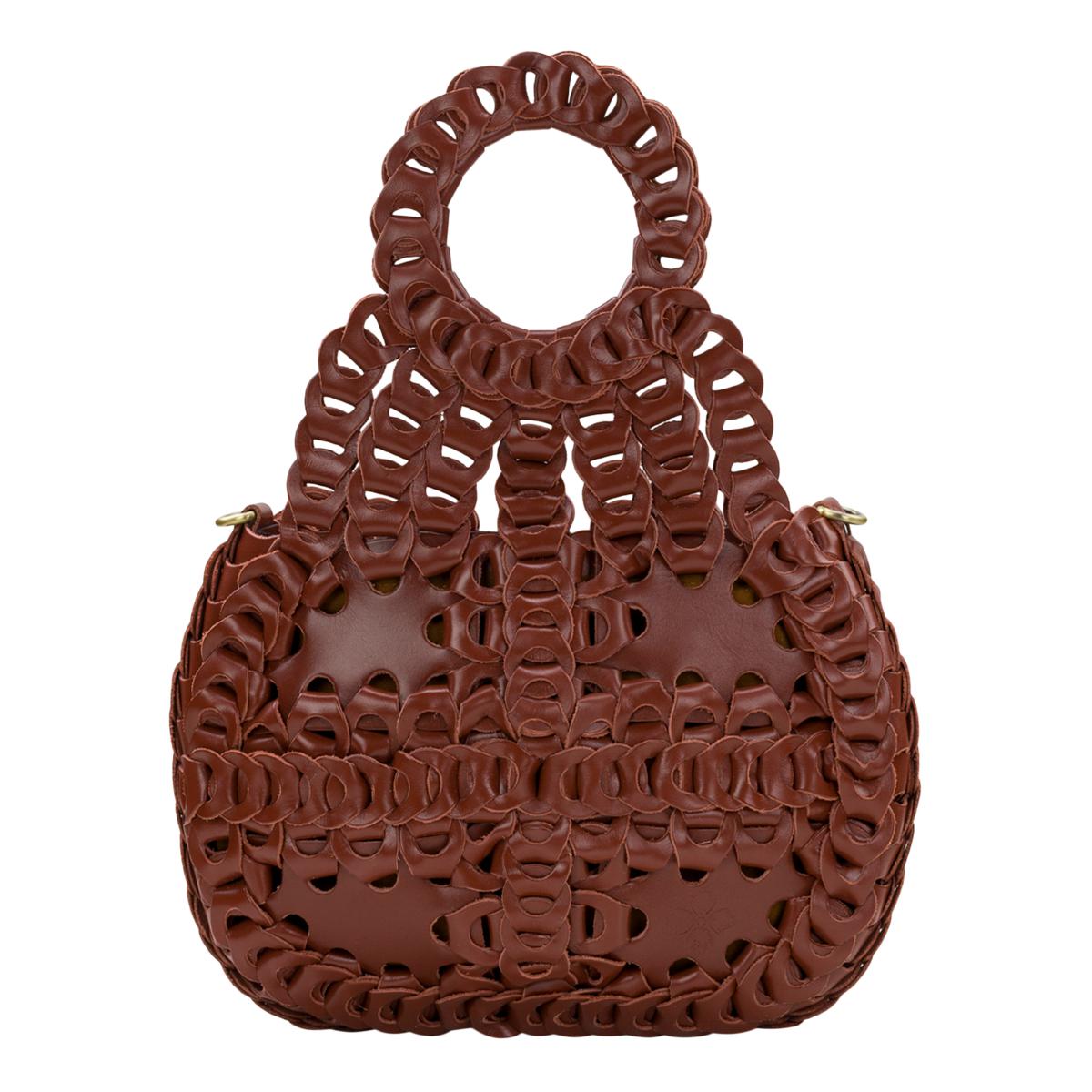 Patricia Nash Ticci Woven Leather Crossbody | HSN