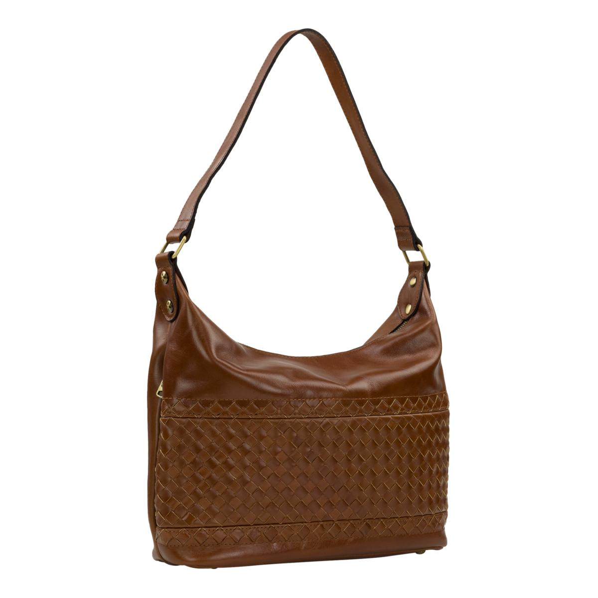 Patricia Nash Winnett Vintage Distressed Leather Hobo