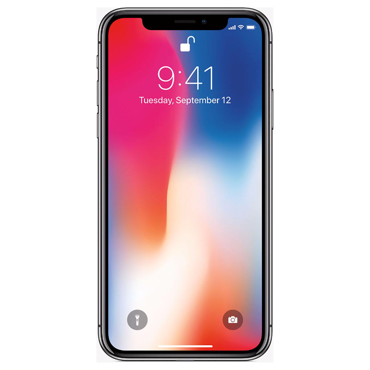 Pre-Owned Apple iPhone X 64GB Unlocked GSM Phone w/ Dual 12MP