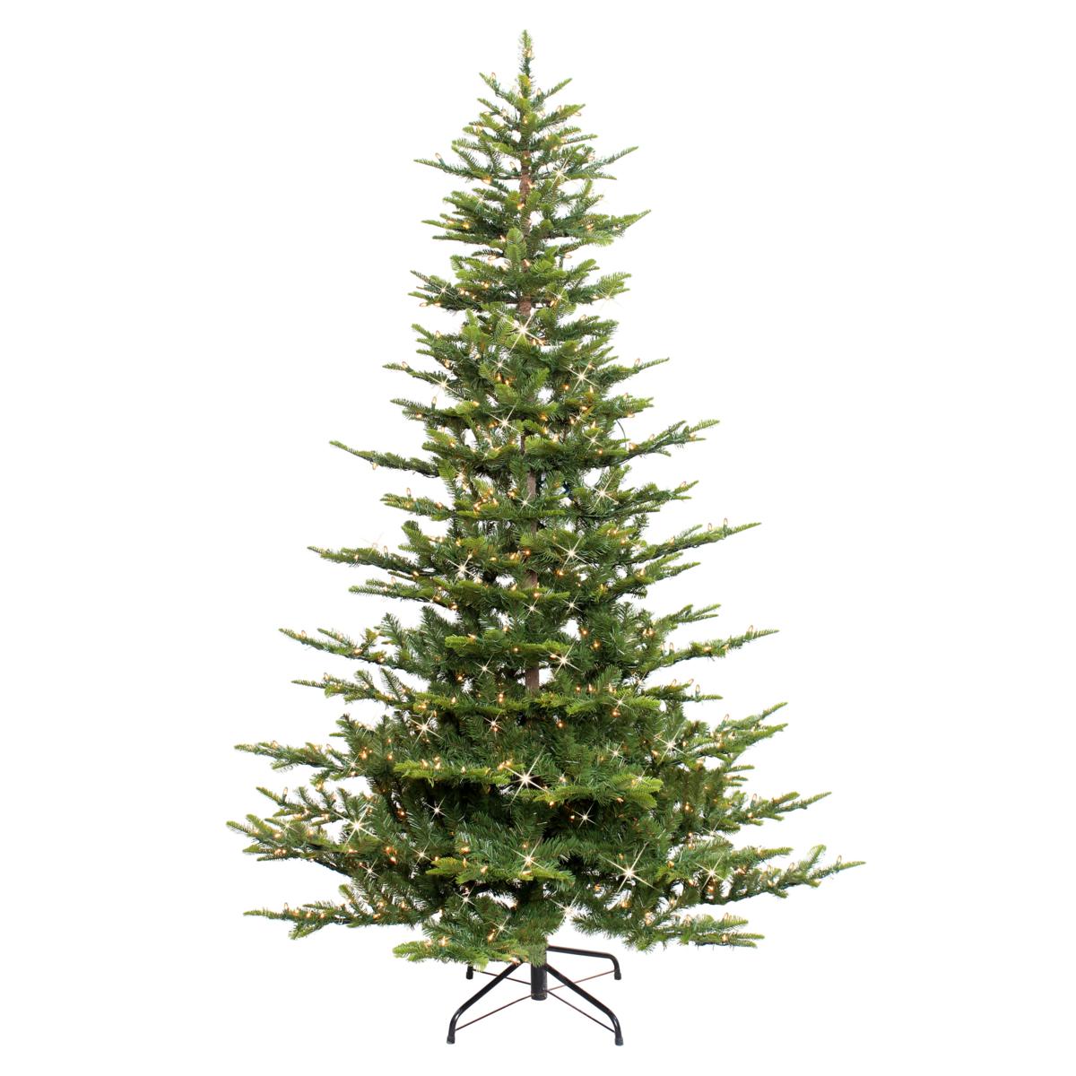 Puleo 71/2 ft. PreLit Arctic Fir Artificial Christmas Tree 8877259