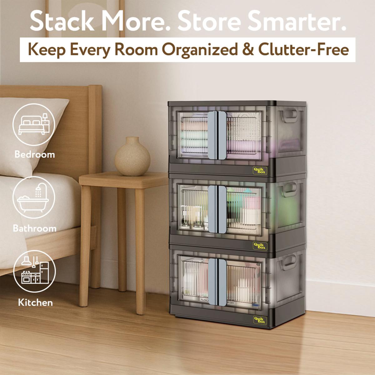 Snap-on STACKING CUBE BOX （Brown White） Snap Box - Brown/Light Brown | Watch Accessories | Delugs