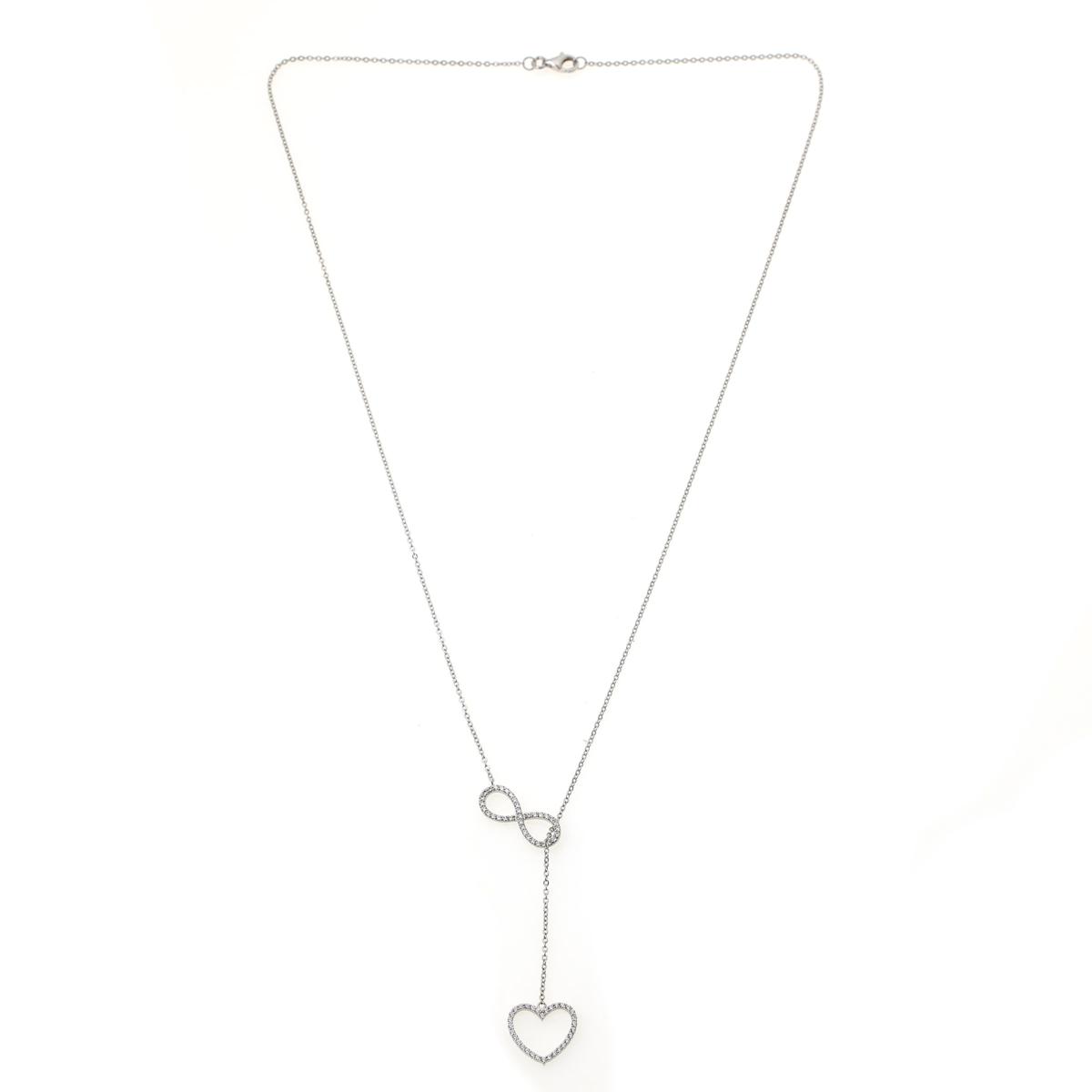 Infinity hot sale y necklace