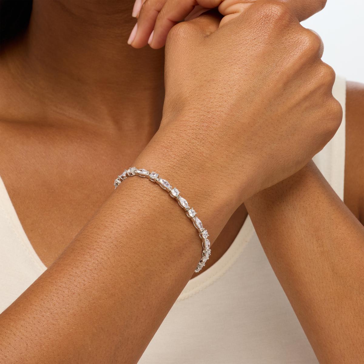 Radiance by Absolute™ Marquise and Round Tennis Bracelet
