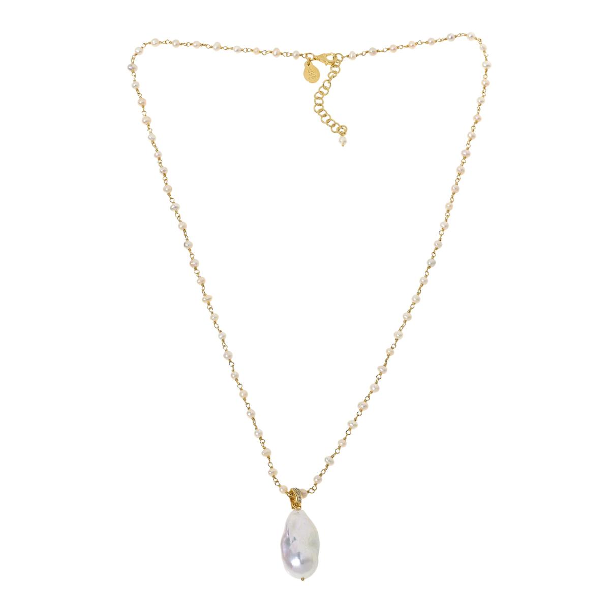 Hsn deals pearl necklace