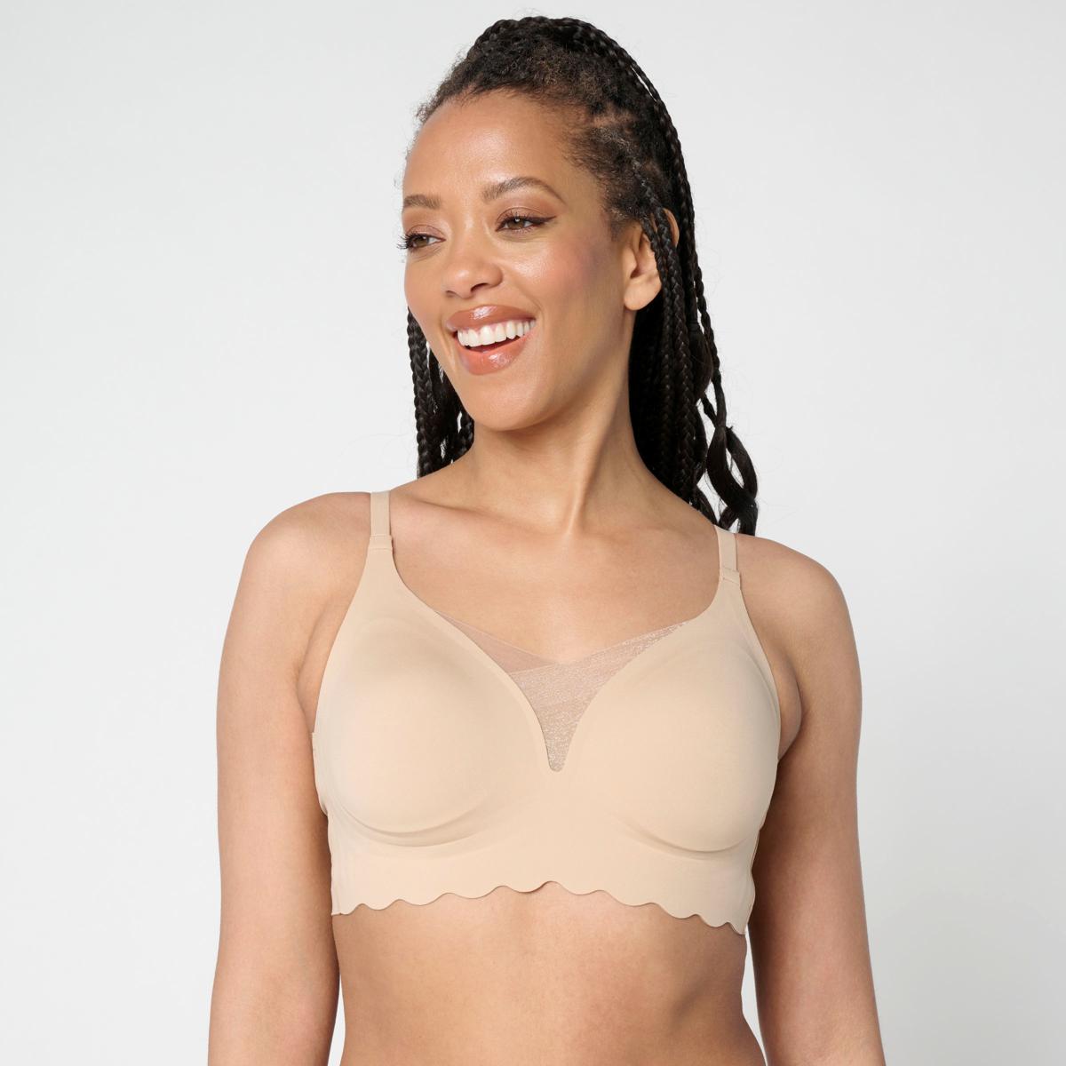 Rhonda Shear 2-pack Gel Bra with Scalloped Edge Detail | HSN