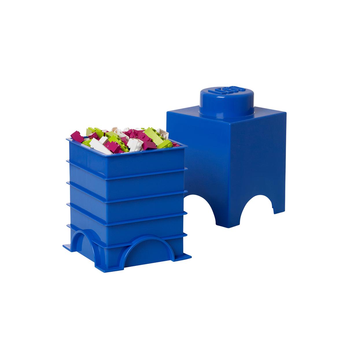 Room Copenhagen LEGO Storage Brick 1, Bright Blue - 20747377