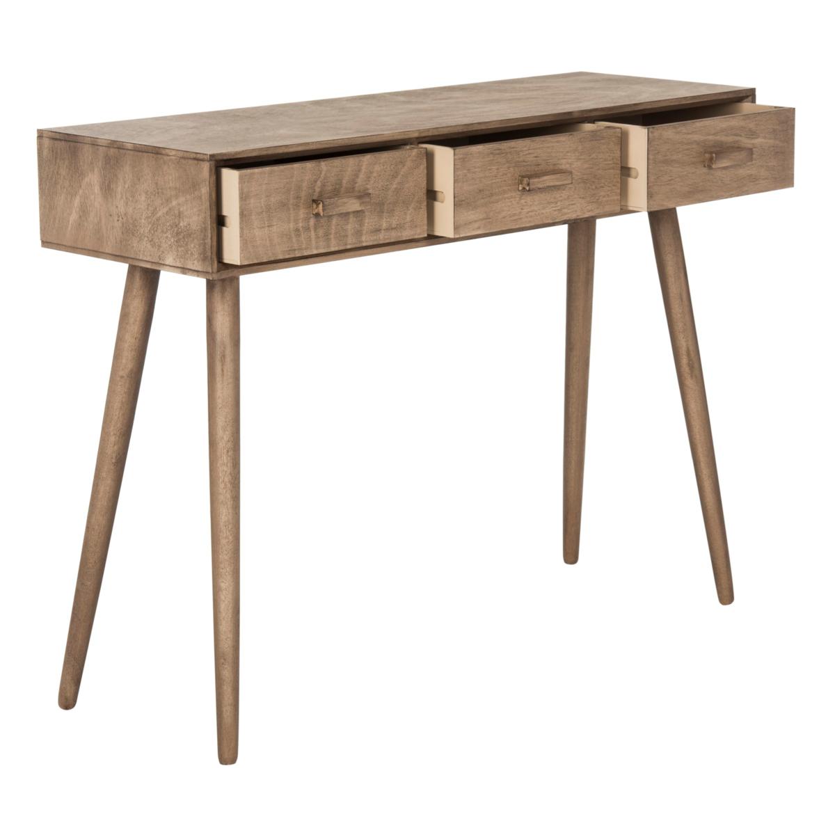 Orion 3 drawer console table sales
