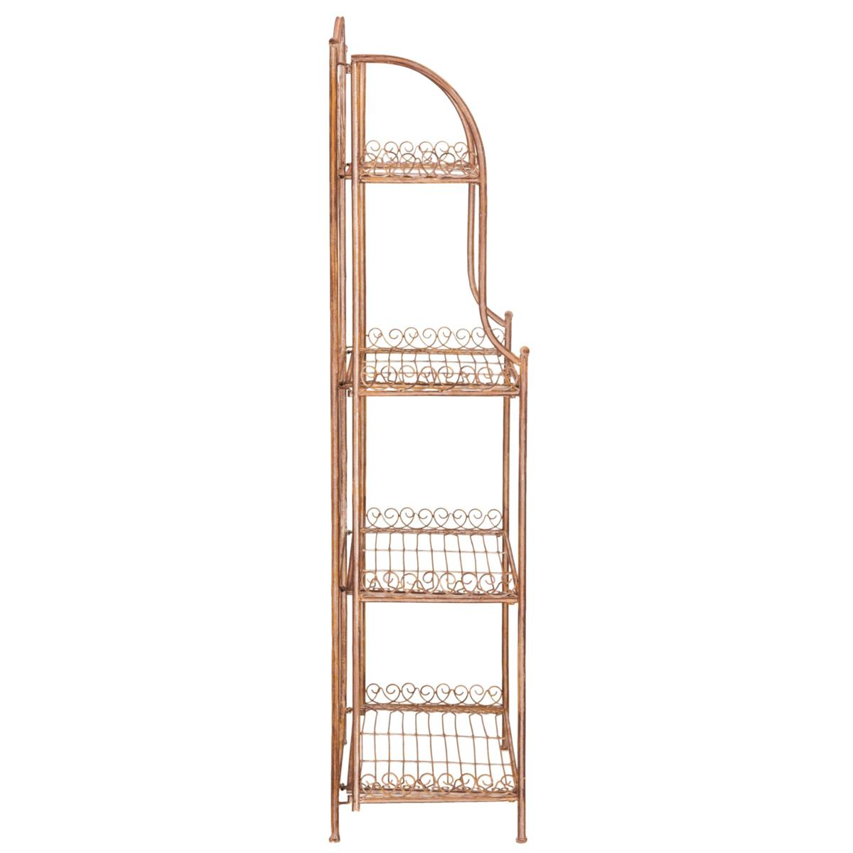 Outdoor bakers rack hot sale