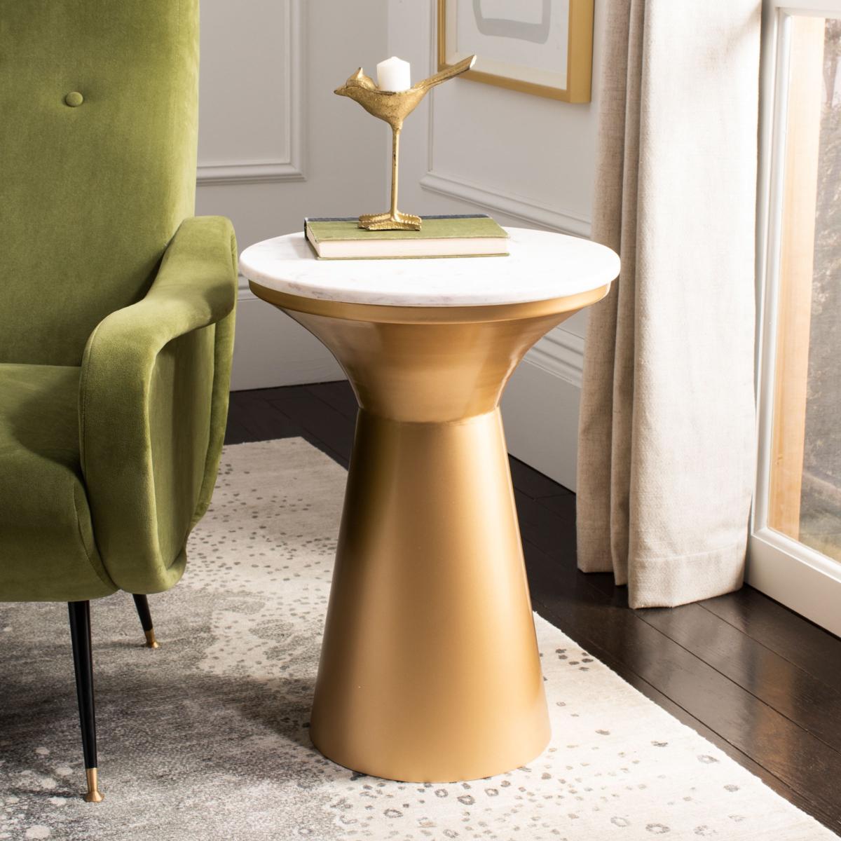 Safavieh Mila Pedestal End Table 9130088 HSN