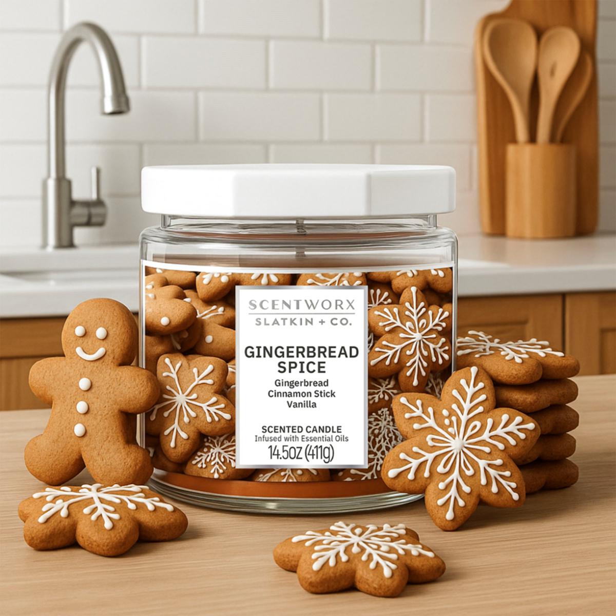 ScentWorx by Slatkin + Co. 2-Pack 14.5 oz. Gingerbread Spice