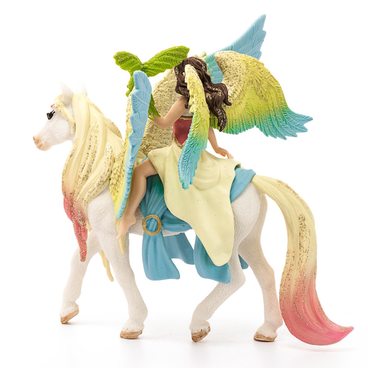 Schleich Bayala: Fairy Surah With Glitter Pegasus 3pc