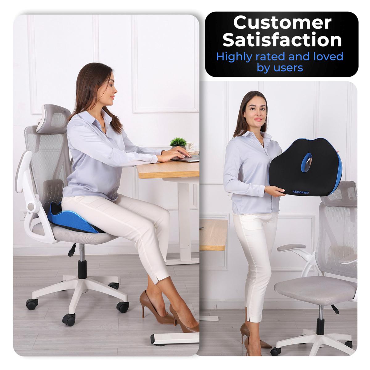 Serenesitz Orthopedic Memory Foam Seat Cushion | HSN