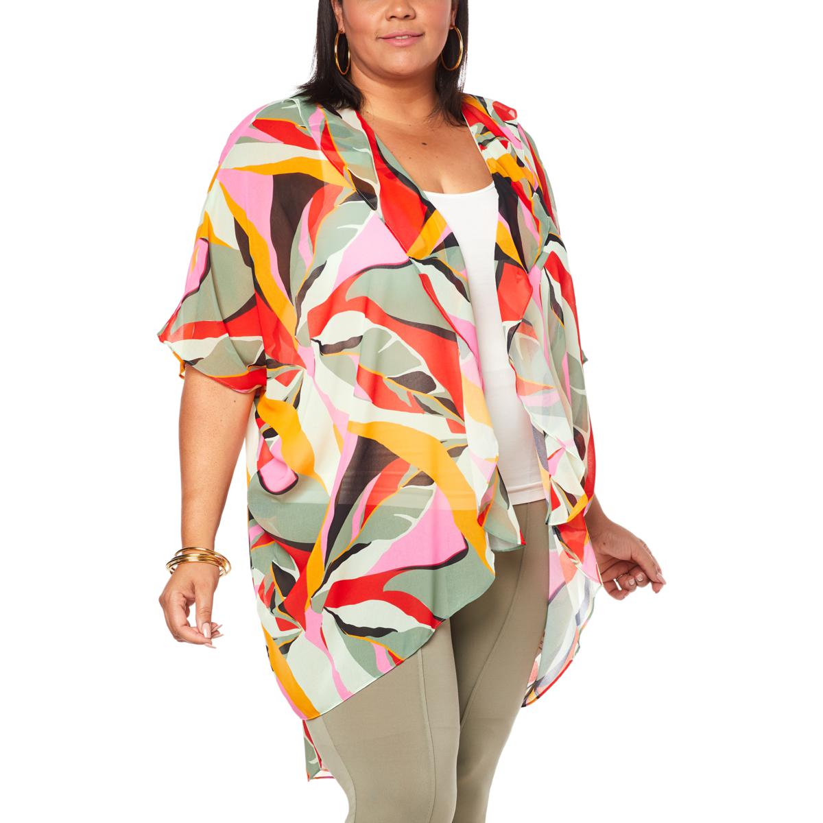 Women's plus sale size topper jacket