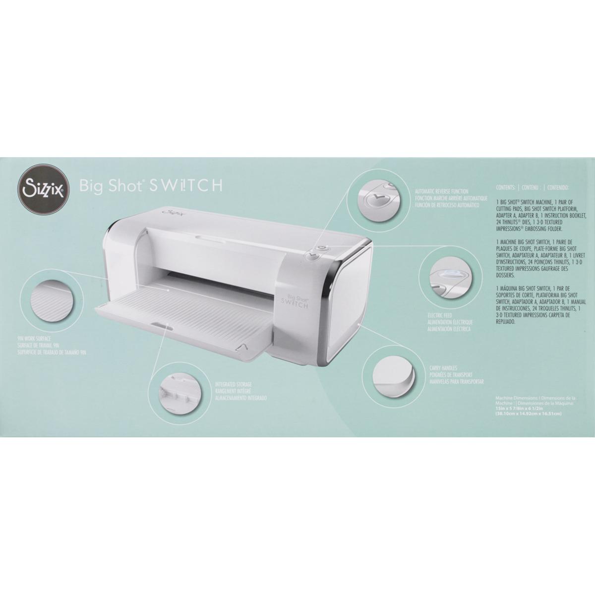 Sizzix Big Shot Switch Plus Starter Kit - White