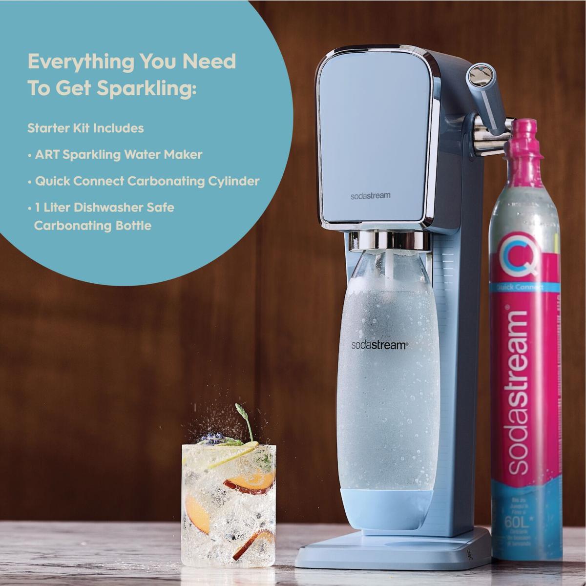 Origin Sparkling Water Maker Starter Kit - Black