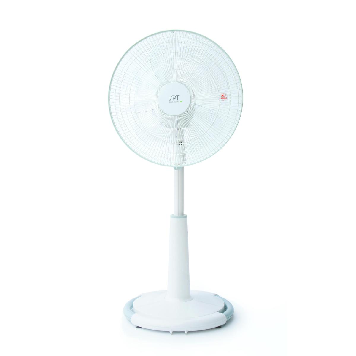 16 Stand Fan with Remote (White)