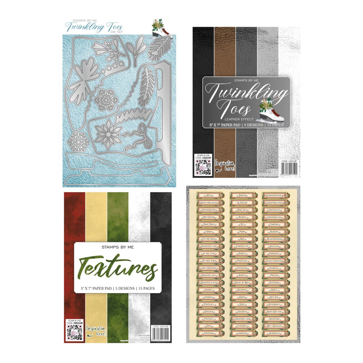 Stamps by Me Twinkling Toes Card-Making Kit - 23264683 | HSN