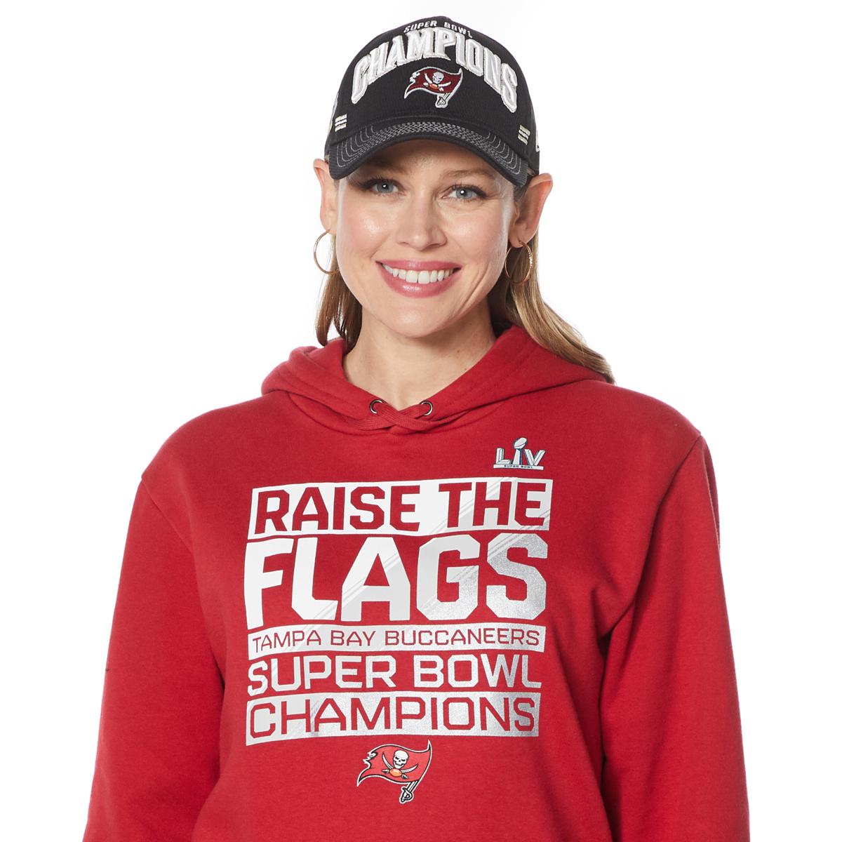 Men's New Era Red Tampa Bay Buccaneers Super Bowl LV Champions