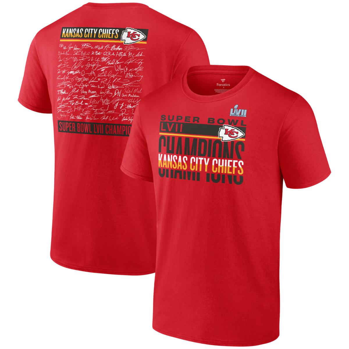 Kansas City Chiefs 2022-2023 Super Bowl Championship T-Shirt