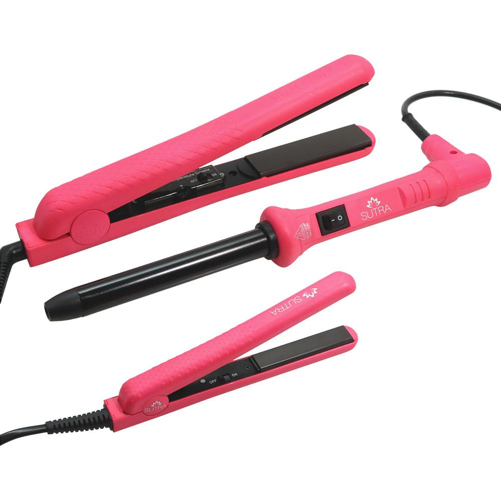 Sutra Beauty Three Piece Hair Styling Tool Set 9013014 Hsn