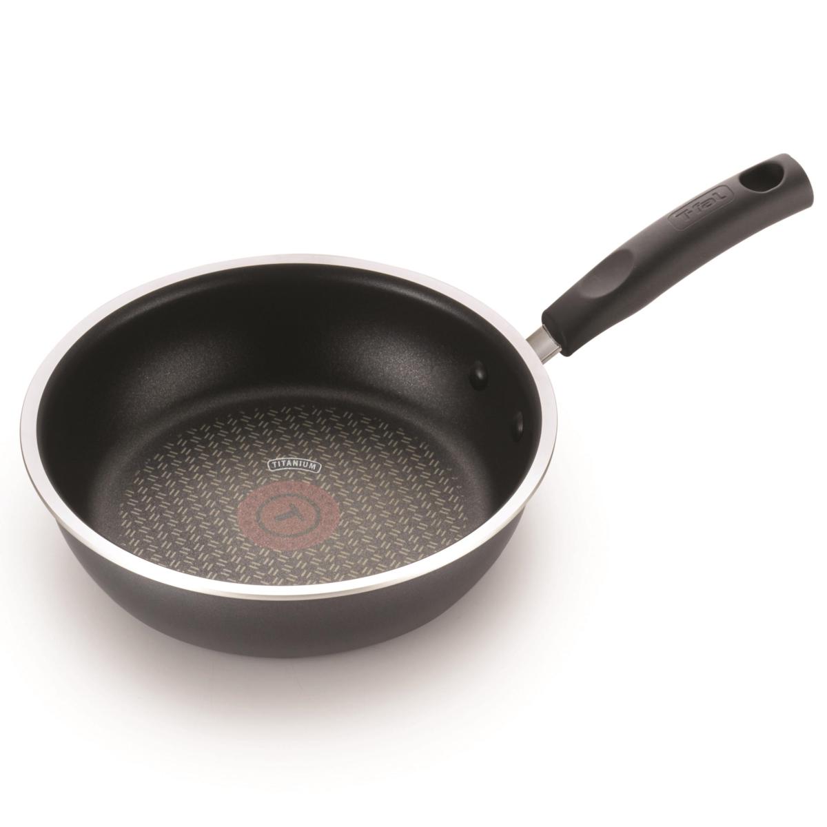 T-Fal B061SC64 Signature 12 Pcs Cookware Set, Black