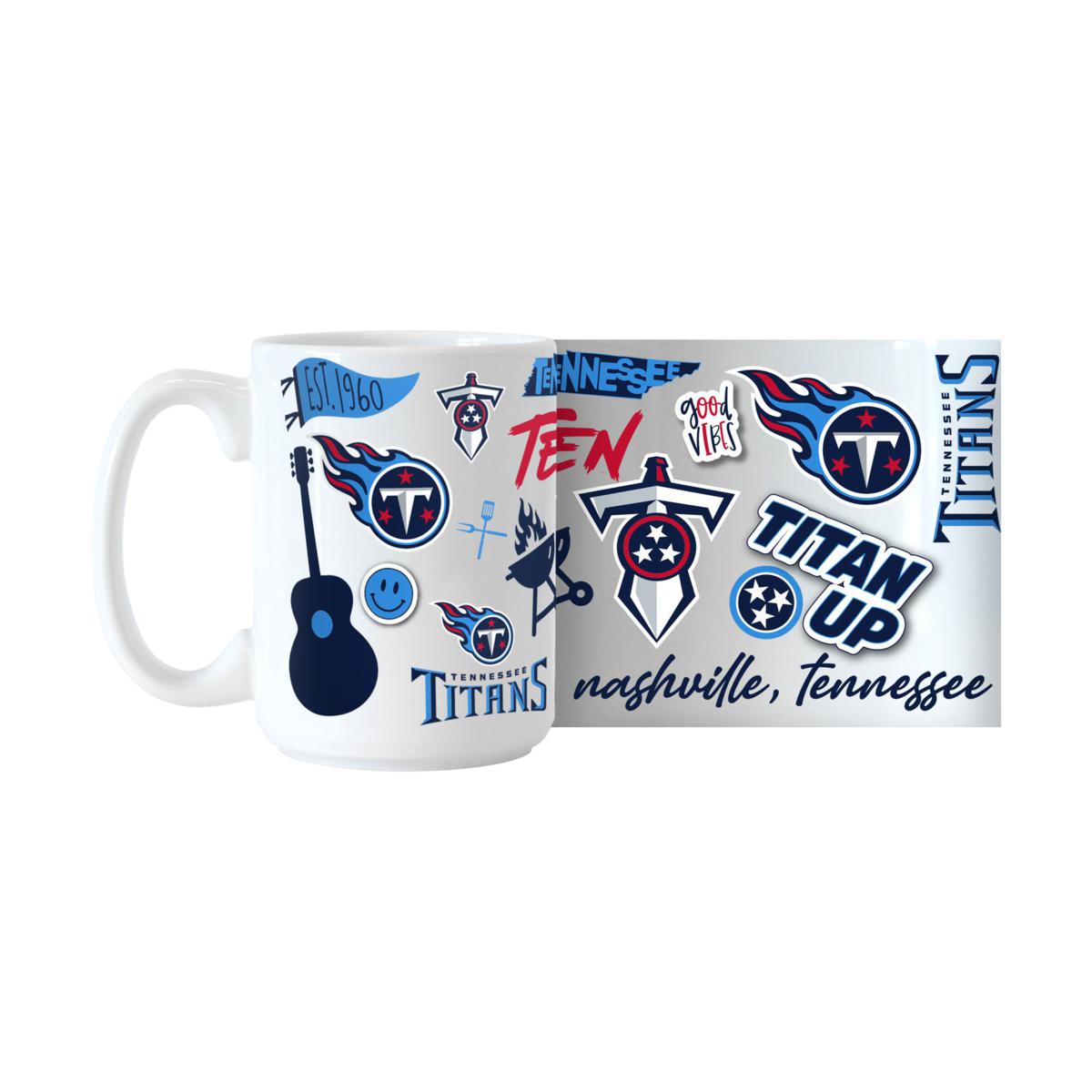 Tennessee Titans 15oz. Native Ceramic Mug