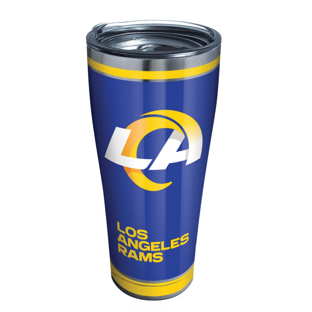 Tervis NFL Tumbler With Lid 16 Oz Los Angeles Chargers Clear