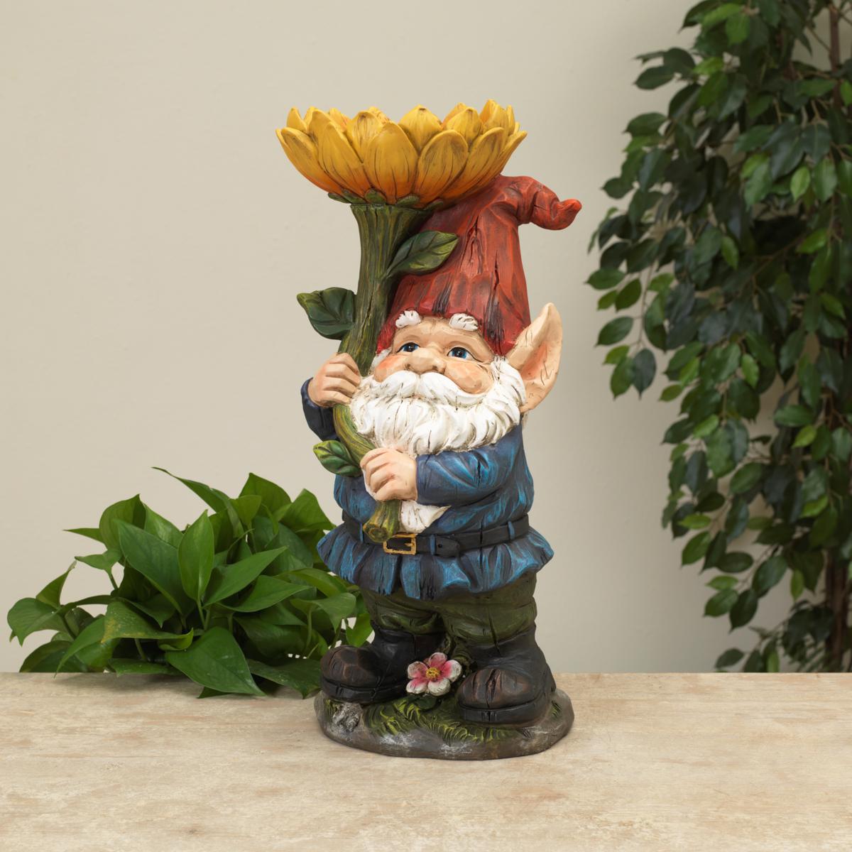 8.5 Resin Chef Gnome Figurine - Decorator's Warehouse