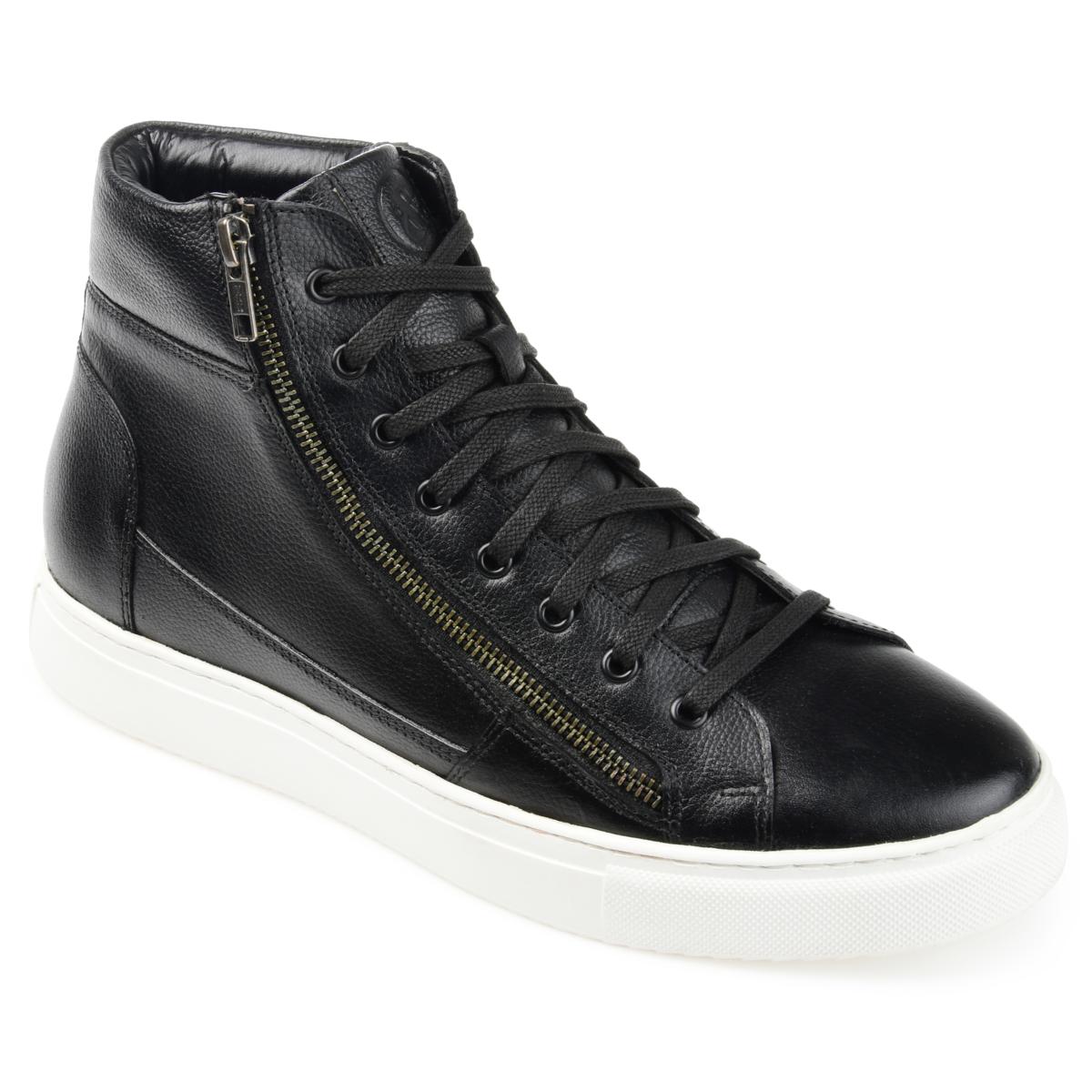 Thomas & Vine Men's Xander Leather High Top Sneaker - 20556547 | HSN