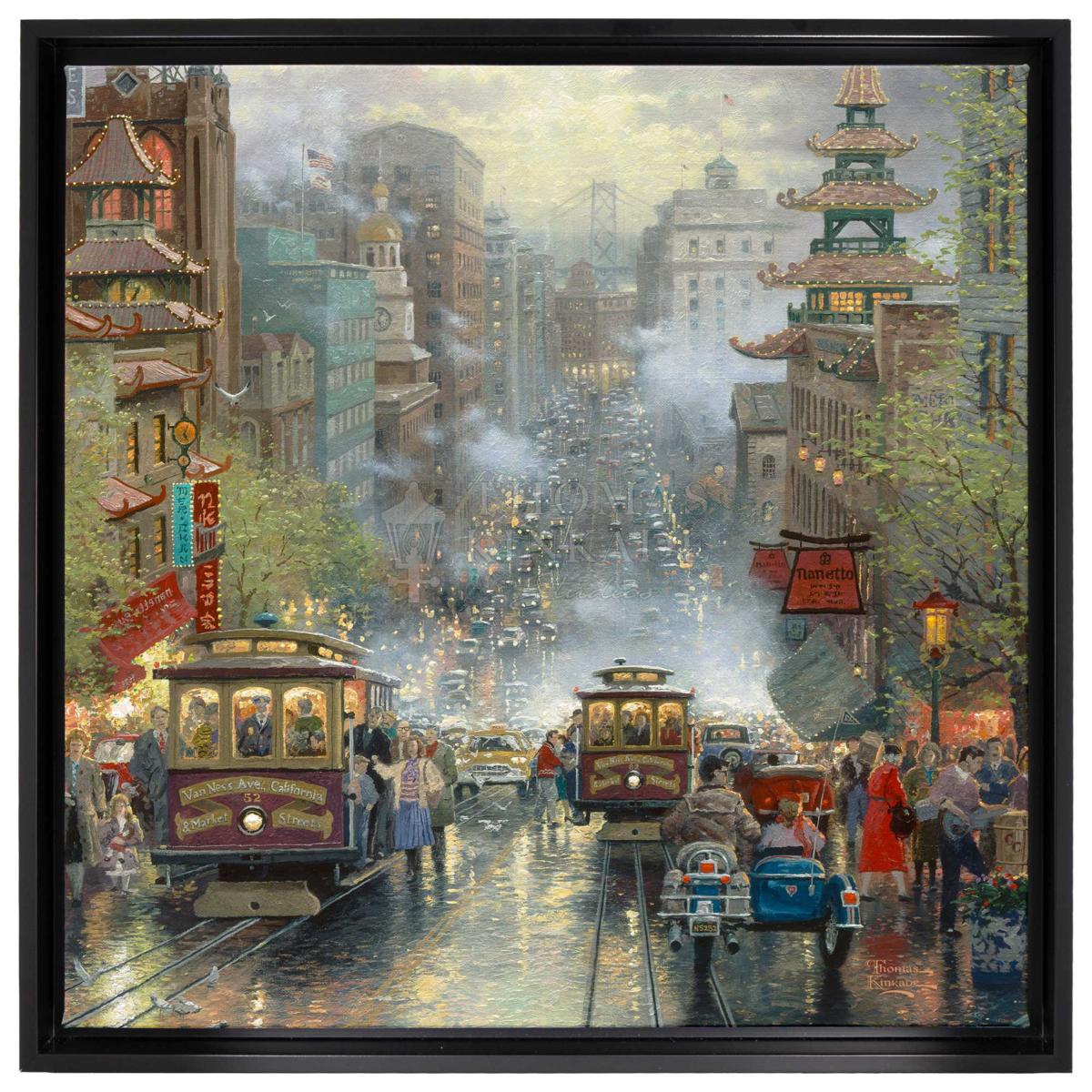 Framed Glass Art – Thomas Kinkade Studios