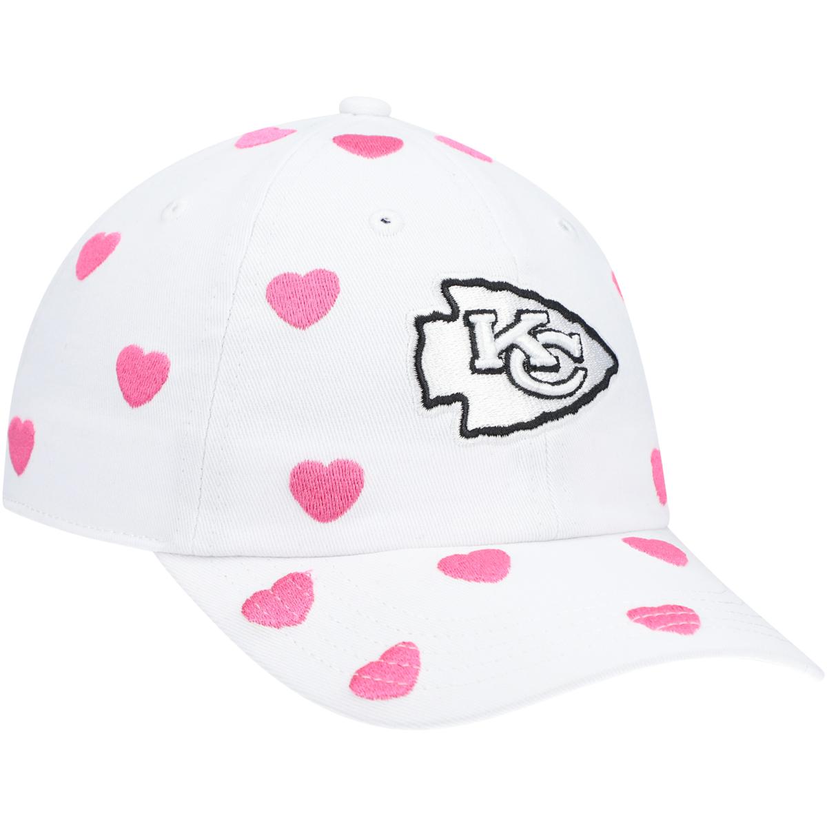 Kansas City Chiefs '47 Girls Youth Rose MVP Adjustable Hat - Pink