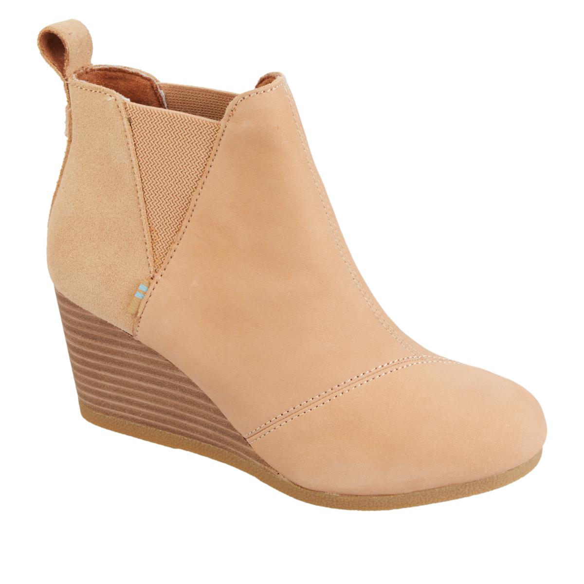 toms wedge bootie