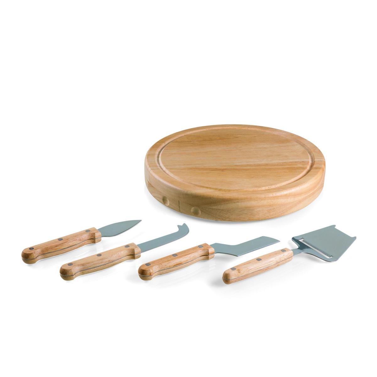 Taglia Formaggio Circolare Legno Rubberwood 22Cm Wh. Cod. 070214 - Borz  Cooking Store